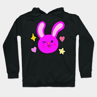 Wink Wink Bunny Hoodie